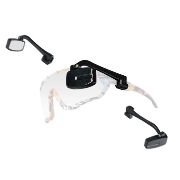 Зеркало с креплением на очки пластик черный. VLT BC-BM125 (черн.)