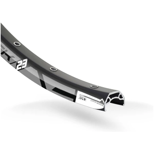 Обод Rodi BLACKROCK 23 26", 559x23, 32 отвори, FV, з пістонами, чорний