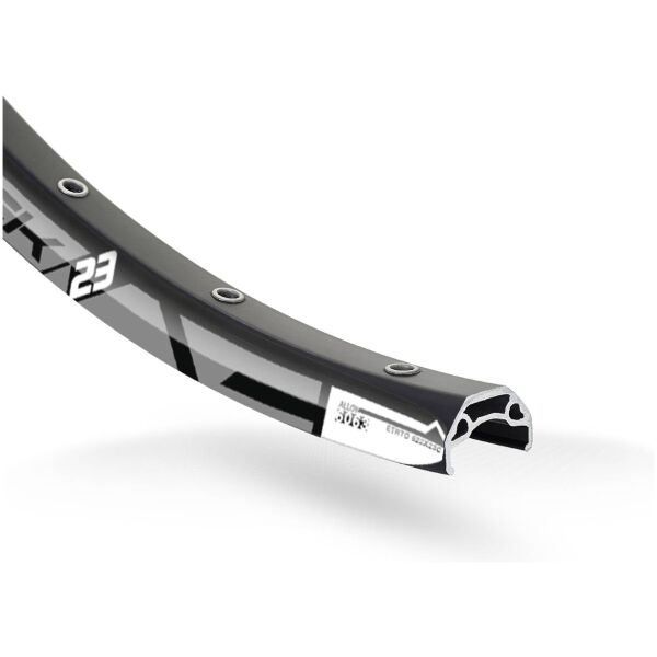 Обод Rodi BLACKROCK 23 29", 622x23, 32 отвори, FV, з пістонами, чорний