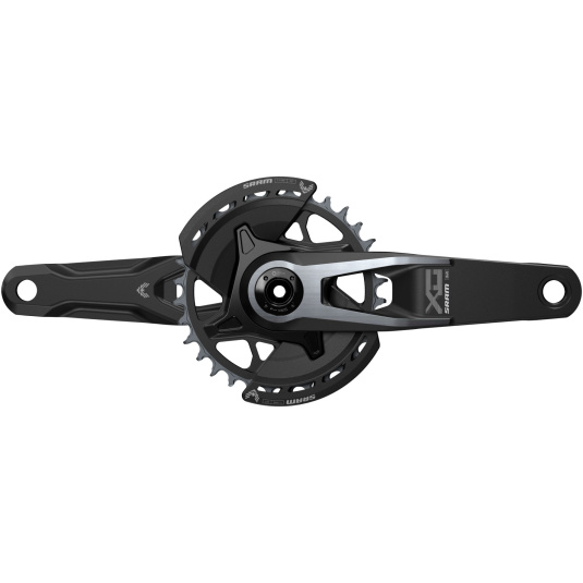 Комплект шатунов Sram X0 EAGLE Q174 CL55, 170mm 34Т, черные (OEM)