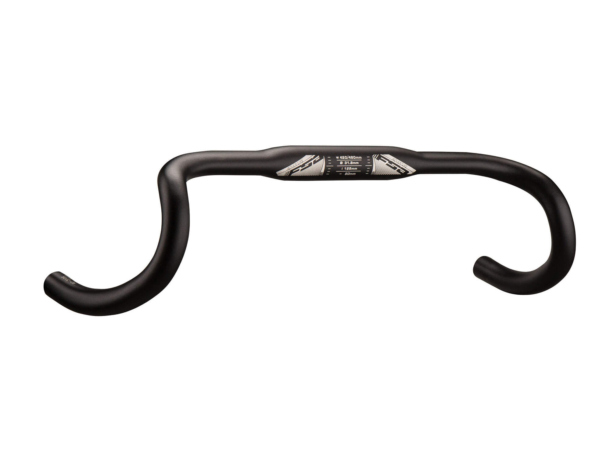 Руль FSA ADVENTURE COMPACT 420мм, Ø31,8мм, 125мм drop, 80мм reach, черный 1 Руль FSA ADVENTURE COMPACT 420мм, Ø31,8мм, 125мм drop, 80мм reach, черный