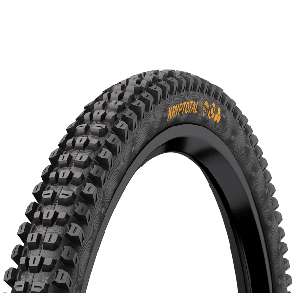 Покрышка бескамерная Continental Kryptotal-F Downhill 29 x 2.40 SuperSoft черная, складная skin