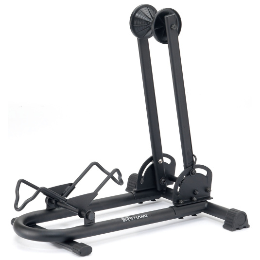 Стойка Bike Hand YC-96 для велосипедов 26"- 29" с шириной покрышек от 20мм(Шоссе) до 2,5"(МТБ), складная, на ножках