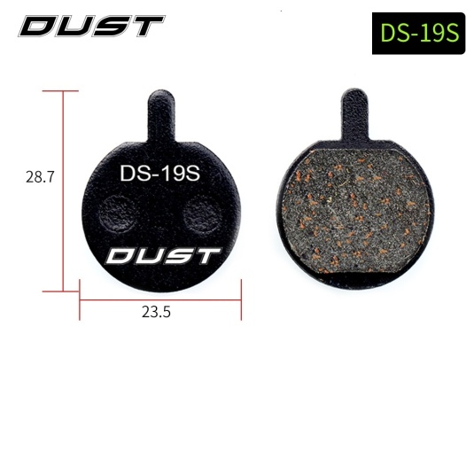 Колодки тормозные disc полуметалл DUST DS-19-1 JAK-5, B777, Forever
