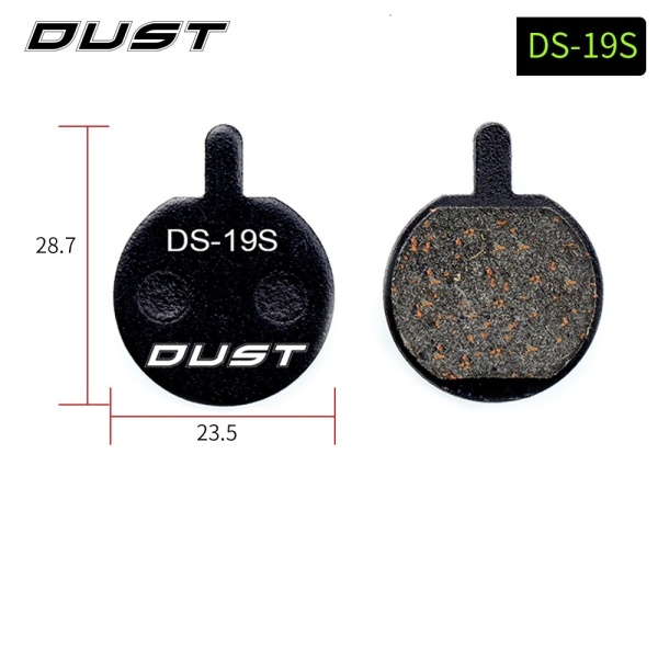 Колодки тормозные disc полуметалл DUST DS-19-1 JAK-5, B777, Forever