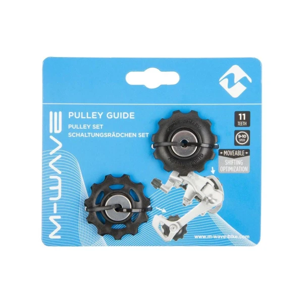 Ролики задней опрокидыватели M-Wave Pulley Guide 11T, 9-10 шв. (C-UN-T-0048)