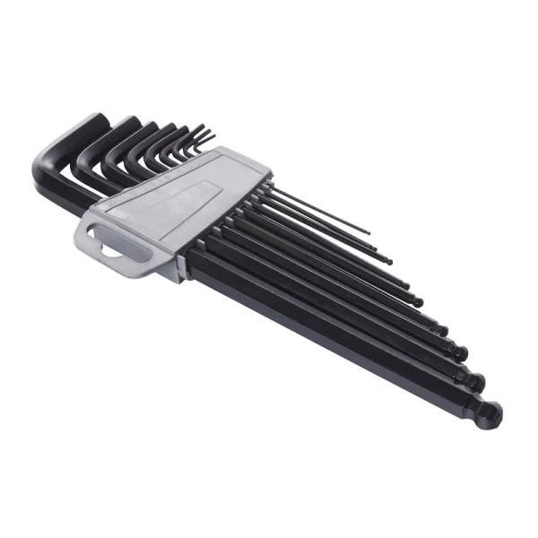 Набор шестигранников Kenli KL-9704, 9 инструментов, Cr-V, 1.5/2/2.5/3/4/5/6/8/10 мм