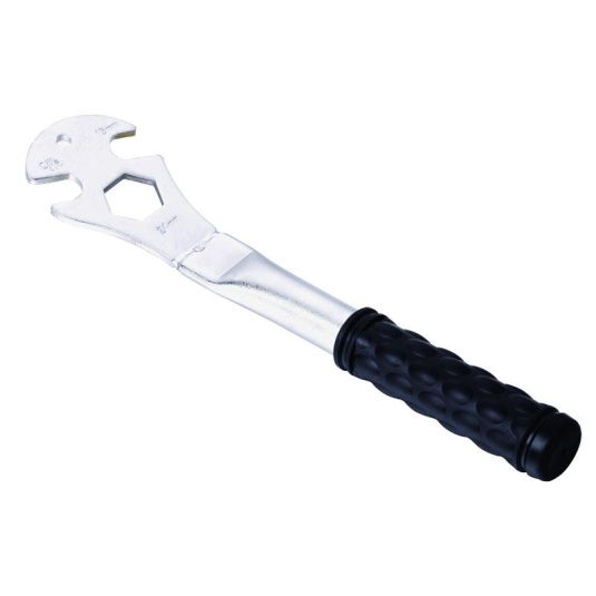 Ключ педальный Kenli KL-9730G, на 15 мм, 9/16" и 24 мм, под два хвата