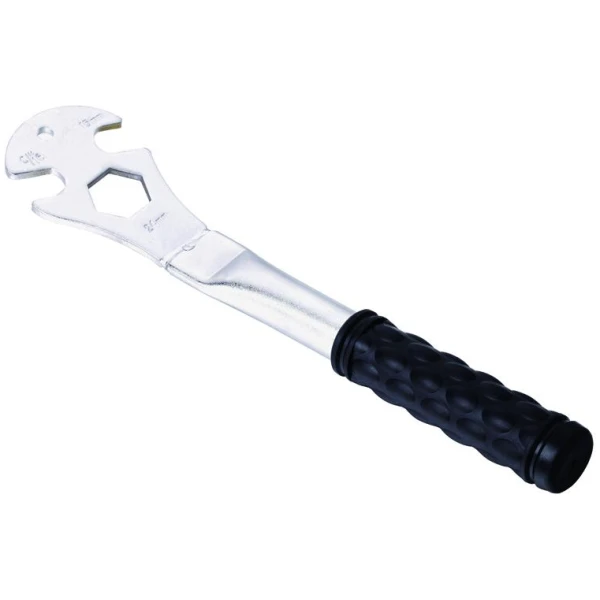 Педальний ключ Kenli KL-9730G, на 15 мм, 9/16" та 24 мм, з двома ручками