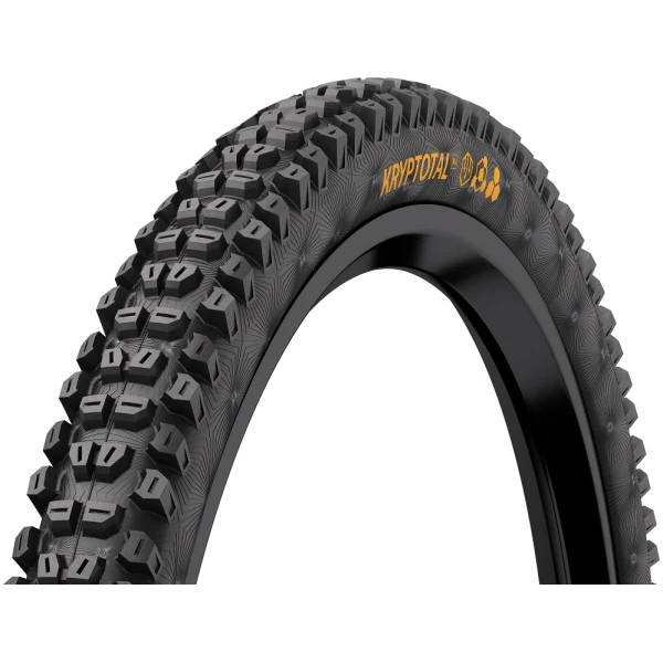 Покришка безкамерна Continental Kryptotal-R Downhill 27.5 x 2.40 Soft чорна, складана skin
