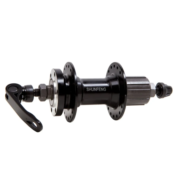 Втулка задняя Shunfeng SF-A262R 36H под диск, на кассету 8-10 черный (4104)