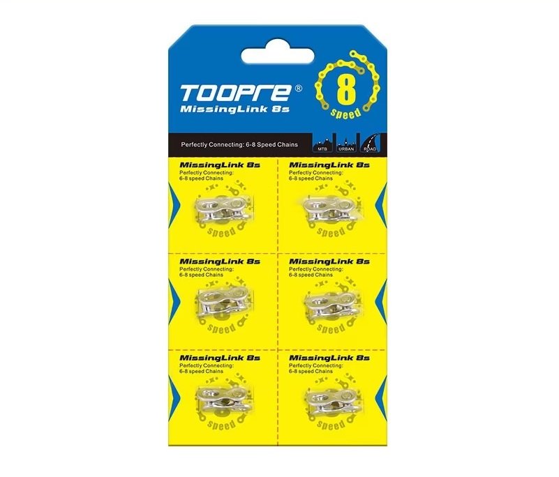 Замок Toopre 6-8sp блистер 6шт (MSKK-8) 1 Замок Toopre 6-8sp блистер 6шт (MSKK-8)