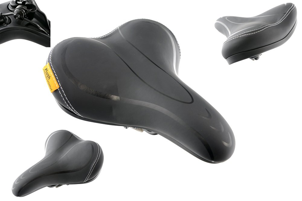 Седло Jet Selle Plush City, черный (A-499BF) 2 Седло Jet Selle Plush City, черный (A-499BF)