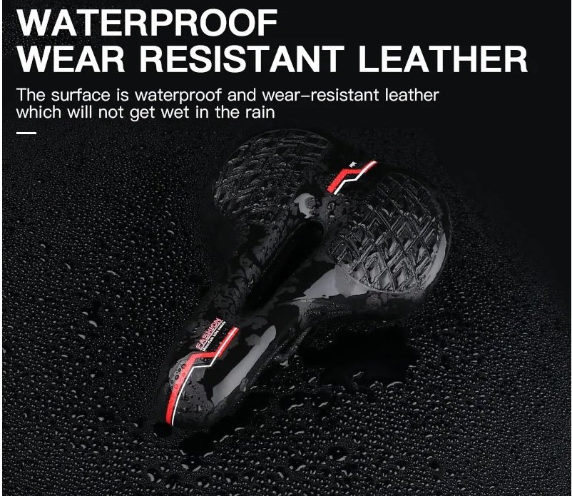 Седло Lietu Rainproof PU с вентиляционным отверстием 3 Седло Lietu Rainproof PU с вентиляционным отверстием