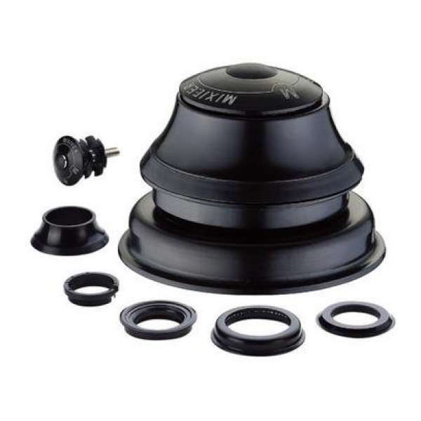 Рулевой набор Mixxier 1-1/8″ 44x55x30мм черный (QLP-44/C)