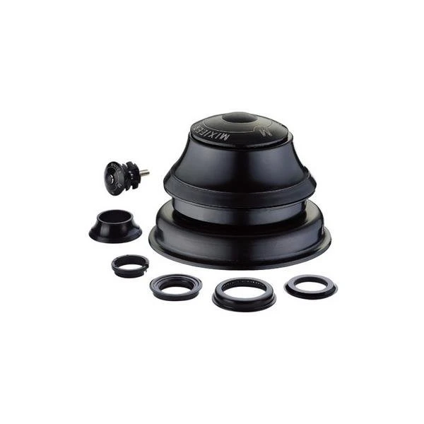 Рулевой набор Mixxier 1-1/8″ 44x55x30мм черный (QLP-44/C)