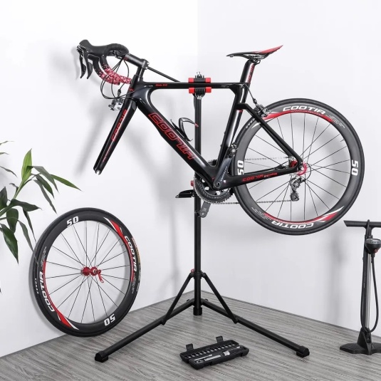 Стойка для велосипеда CXWXC Stand с полкой, черный (cx-c10)