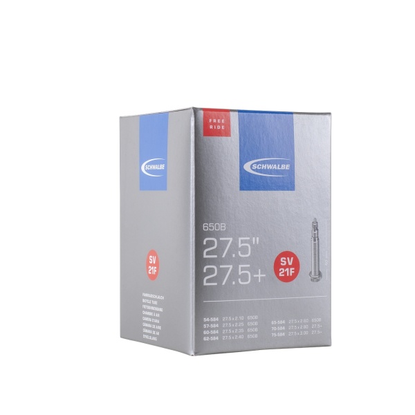 Камера Schwalbe SV21F Freeride 27.5x2.10-3.00˝ (ETRTO 54/75-584) ніпель FV 40мм