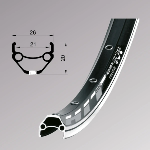 Обод Remerx HIT 21 RX 4521, 29'', 622x21, 32 отв., AV, черн. анод., V-Br, CNC