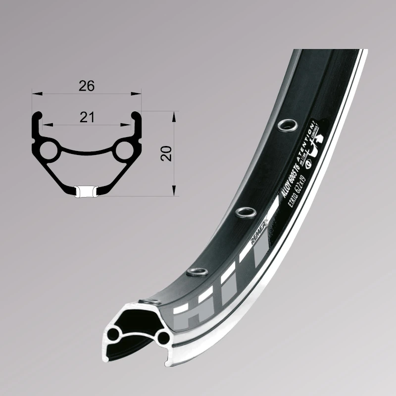Обод Remerx HIT 21 RX 4521, 29'', 622x21, 32 отв., AV, черн. анод., V-Br, CNC 1 Обод Remerx HIT 21 RX 4521, 29'', 622x21, 32 отв., AV, черн. анод., V-Br, CNC