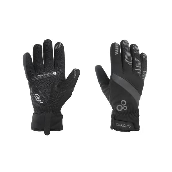 Зимние перчатки ONRIDE Ardor черные