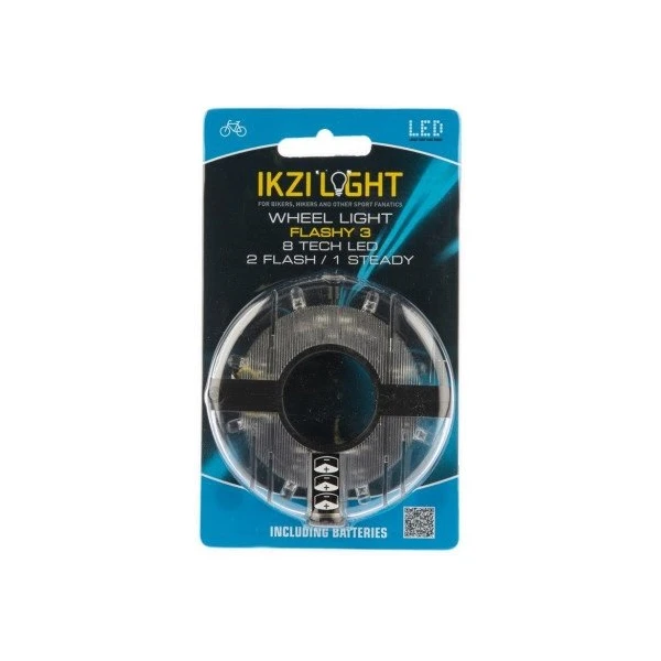 Подсветка для велосипеда Ikzilight 3 режима 8 LED (32548)