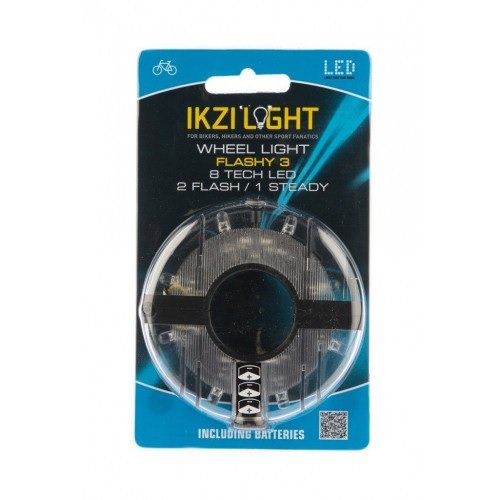Подсветка для велосипеда Ikzilight 3 режима 8 LED (32548) 1 Подсветка для велосипеда Ikzilight 3 режима 8 LED (32548)