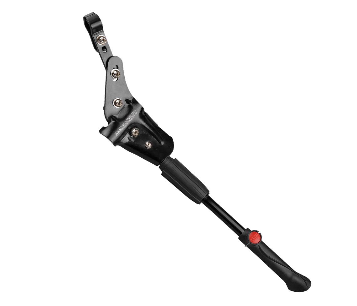 Подножка KLS Kicker 26"-28" на два пера, черная OEM 1 Подножка KLS Kicker 26"-28" на два пера, черная OEM