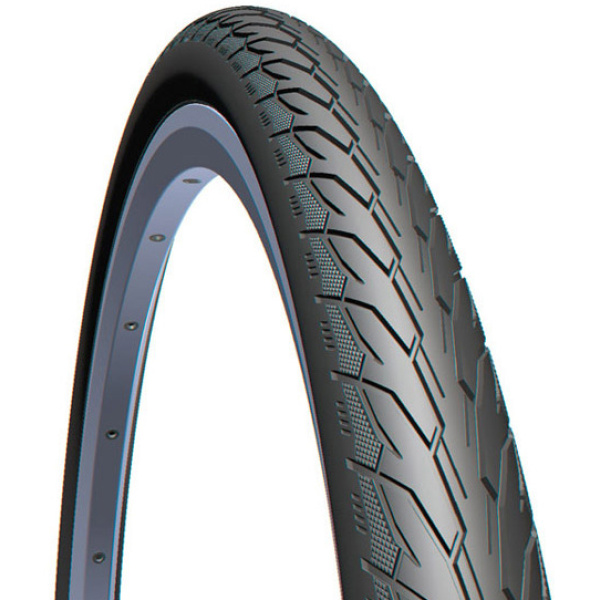 Покрышка 700x40C (42-622) Rubena (Mitas) FLASH V66 Classic, (LW)(ST)(RS) черная