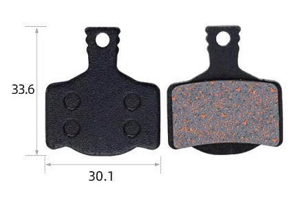 Тормозные колодки TP-03F, пара (TP-03F-1) 1 Тормозные колодки TP-03F, пара (TP-03F-1)
