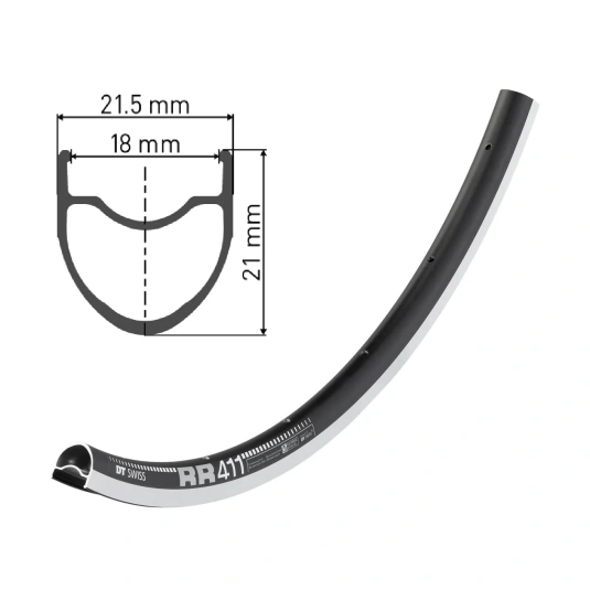 Обод DT SWISS RR 411S 29x18 RIM BRAKE 32отв.