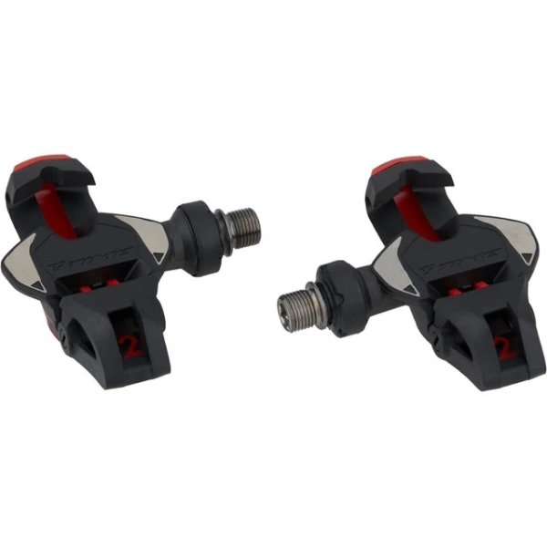 Педали  контактные TIME XPro 12 road pedal, including ICLIC free cleats, Black/Red