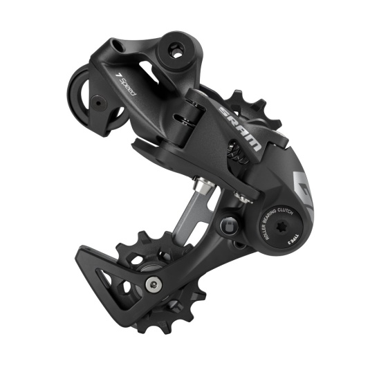Задний переключатель SRAM GXDH 7ск Medium Cage Black
