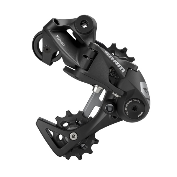 Задний переключатель SRAM GXDH 7ск Medium Cage Black