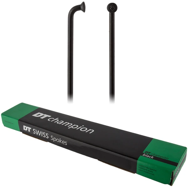 Шприхи DT Swiss Сhampion Standart 2.0mm x 282mm Black (Черный) 100шт