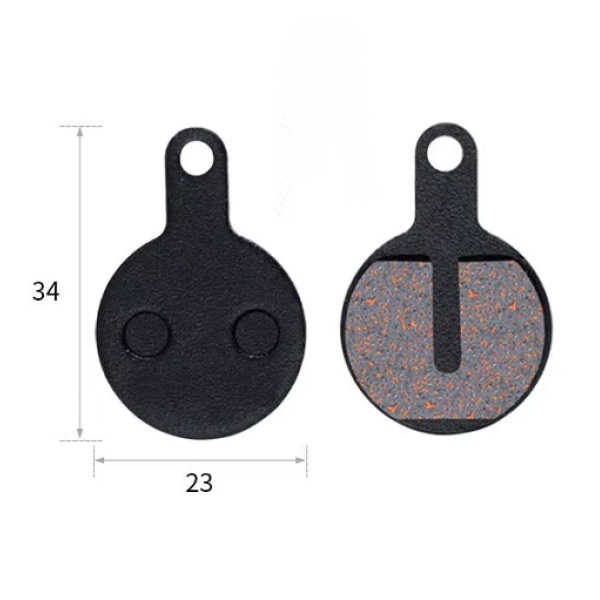 Тормозные колодки TP-07B, пара (TP-07B-1)