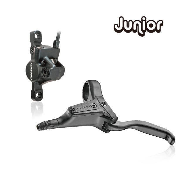 Дисковые передние тормозные гидравлические TEKTRO HD-J285-F черный