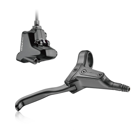 Дисковые передние тормозные гидравлические TEKTRO HD-R280R Flat Mount, черный