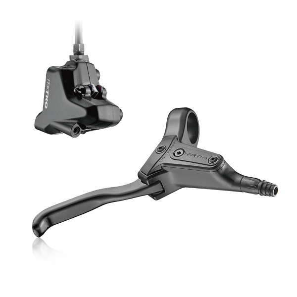 Дисковые передние тормозные гидравлические TEKTRO HD-R280R Flat Mount, черный
