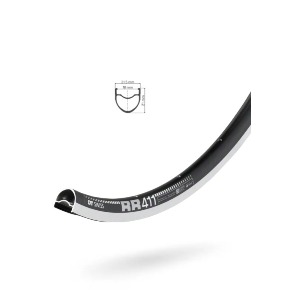 Обод DT SWISS RR 411S 29x18 RIM BRAKE 20отв.