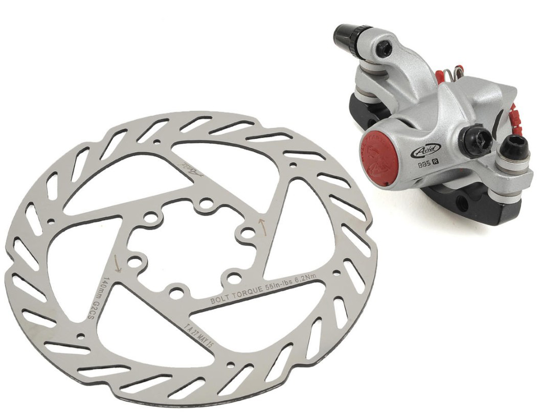 Тормоз Avid BB5 ROAD механический дисковый PM с ротором 140мм 1 Тормоз Avid BB5 ROAD механический дисковый PM с ротором 140мм