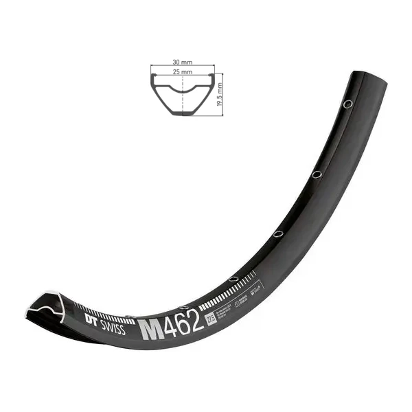 Обод DT SWISS M 462 27x25 DISK BRAKE 32 отв.