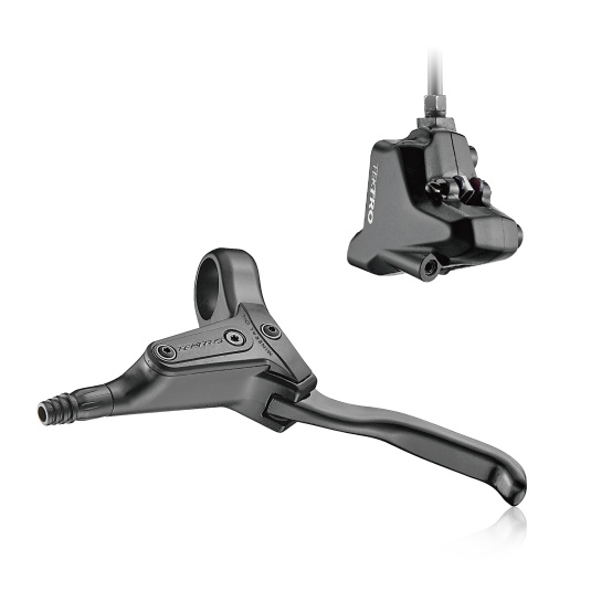 Дисковые передние тормозные гидравлические TEKTRO HD-R280F Flat Mount, черный
