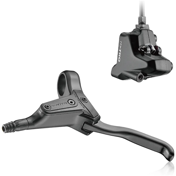 Дисковые передние тормозные гидравлические TEKTRO HD-R280F Flat Mount, черный