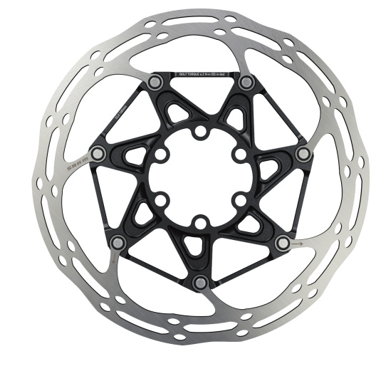 Ротор SRAM Centerline 2 160mm Black стальные болты Rounded