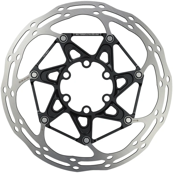 Ротор SRAM Centerline 2 160mm Black стальные болты Rounded