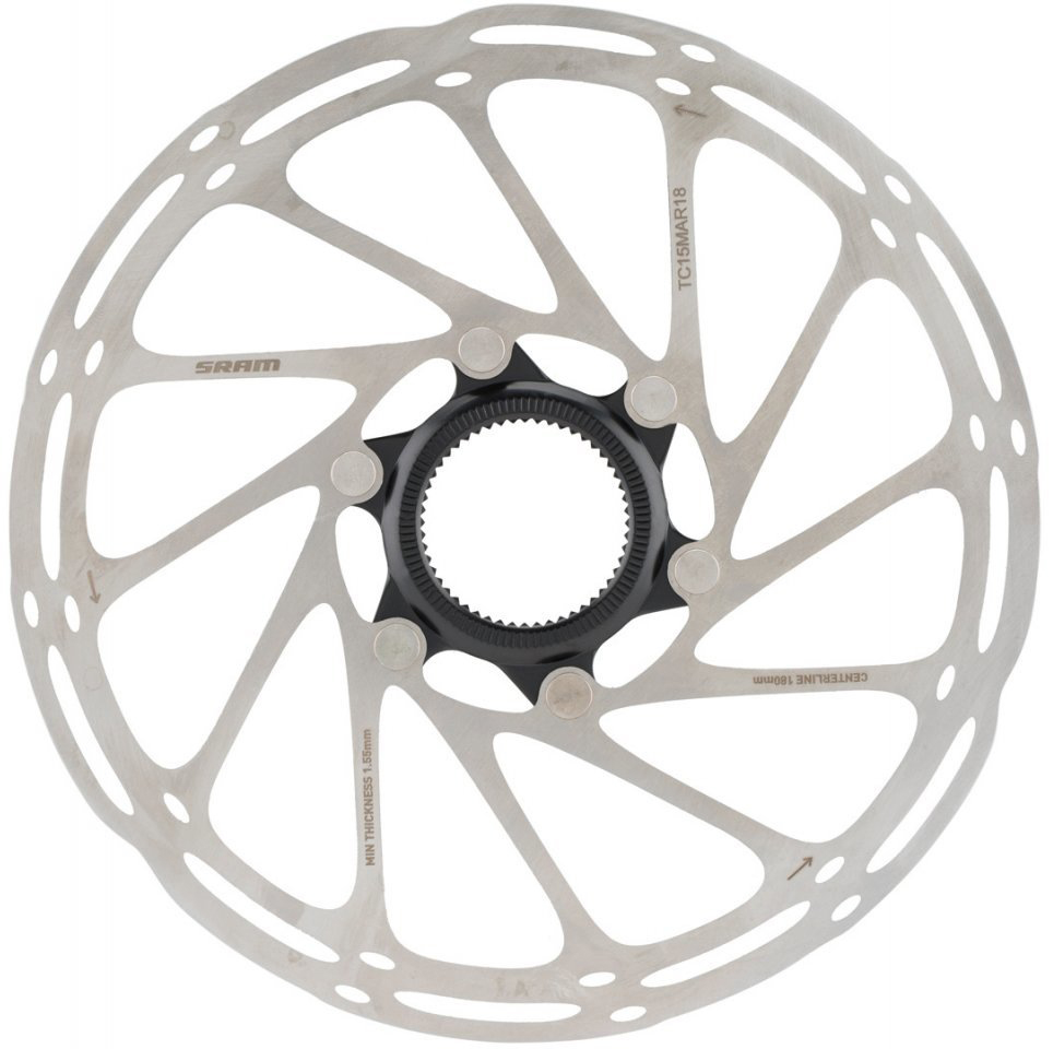 Ротор тормозной SRAM Centerline CenterLock 160mm Black Rounded 1 Ротор тормозной SRAM Centerline CenterLock 160mm Black Rounded