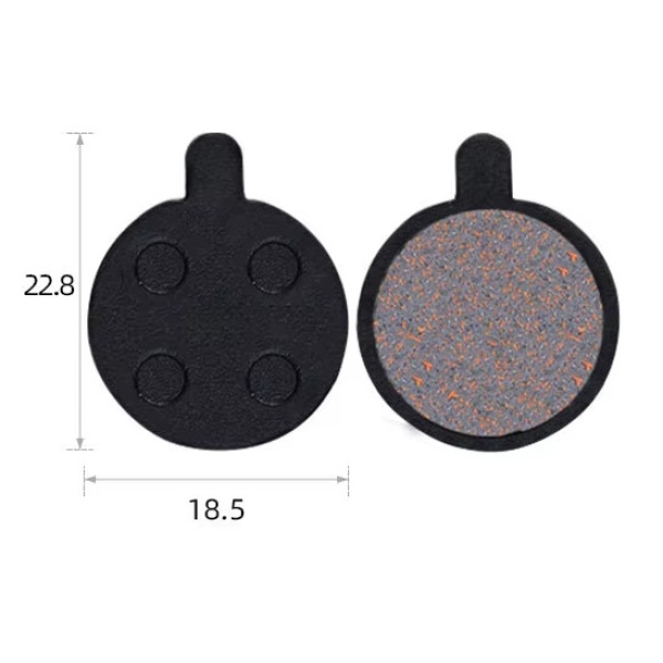 Тормозные колодки DN  TP-11C, пара (TP-11C-1)