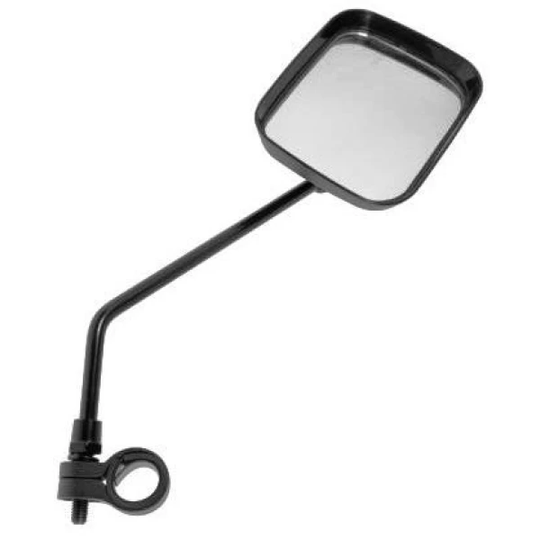 Зеркало JY-7 прямое на кермо 11/8см черное (03641)