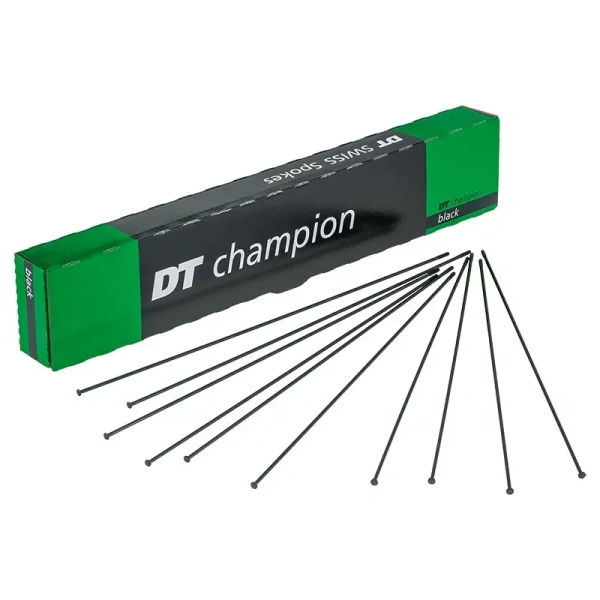 Шприхи прямые DT champion Standart 2.0mm x 300mm (Черн.) х100шт